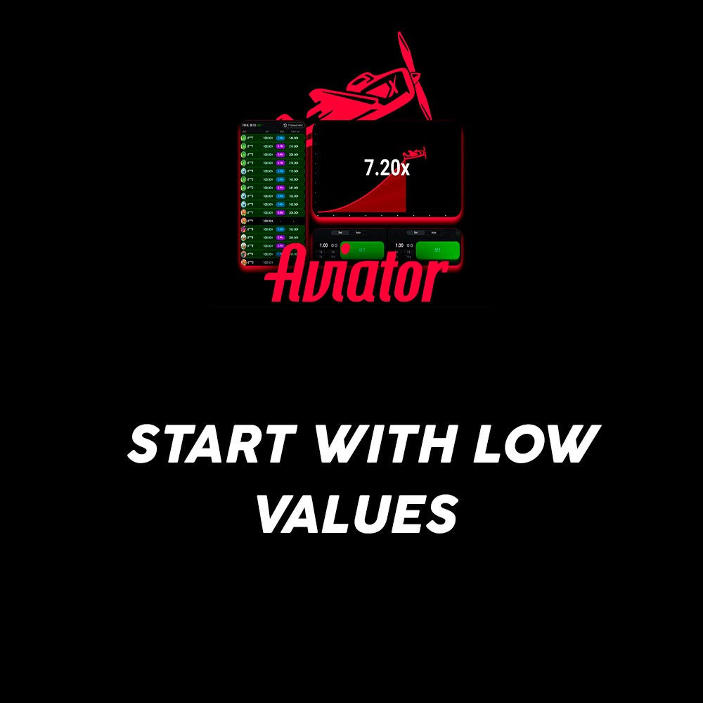 Start with low values